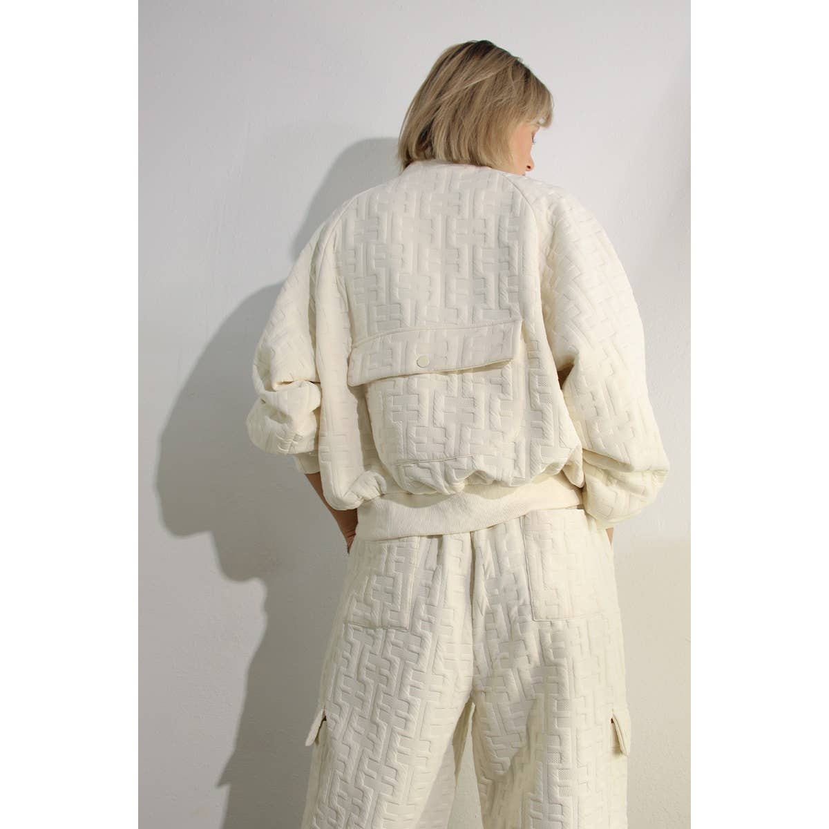 Ensemble BOMBER ET PANTALON LONG ESTAMPÉ