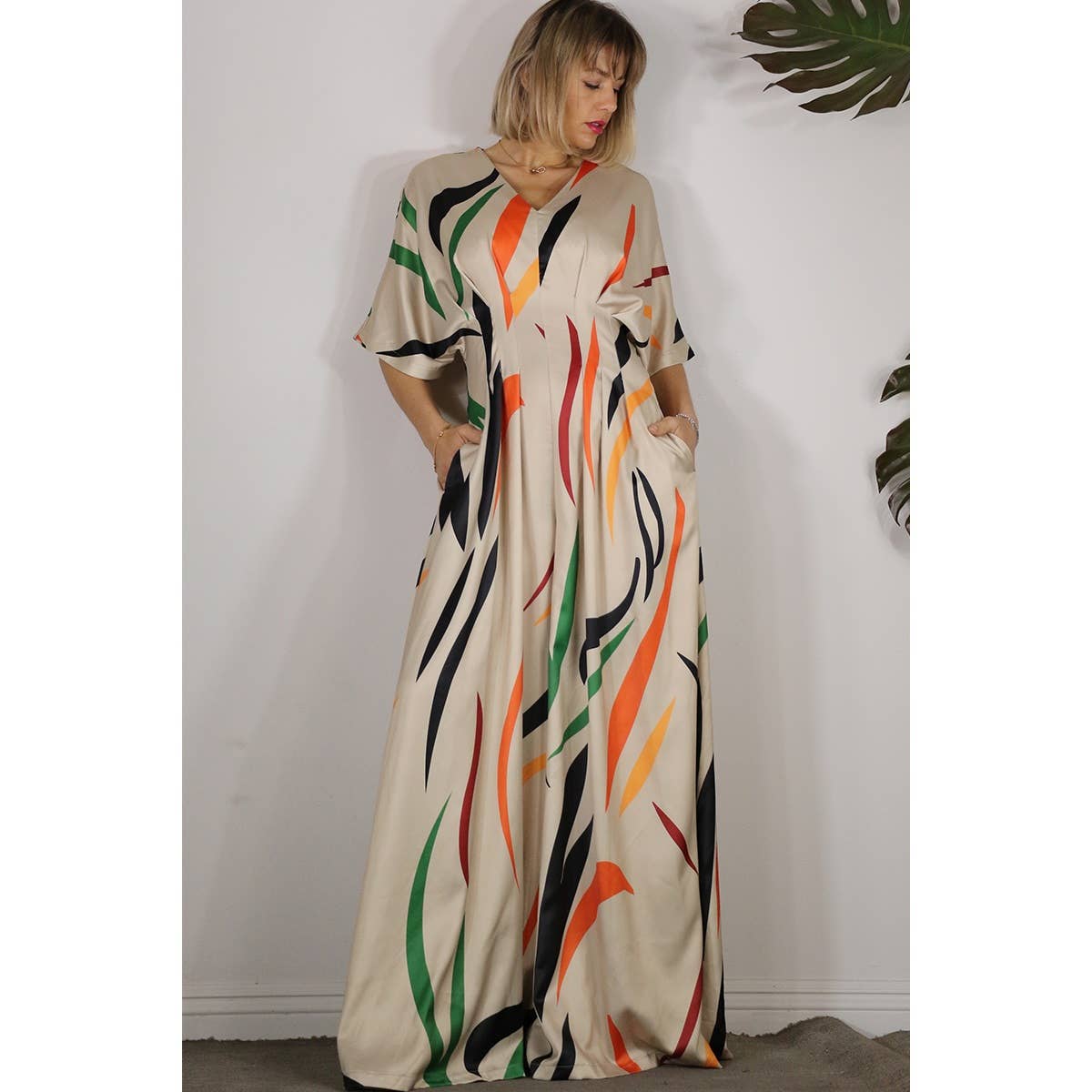 COMBINAISON PLISSÉE